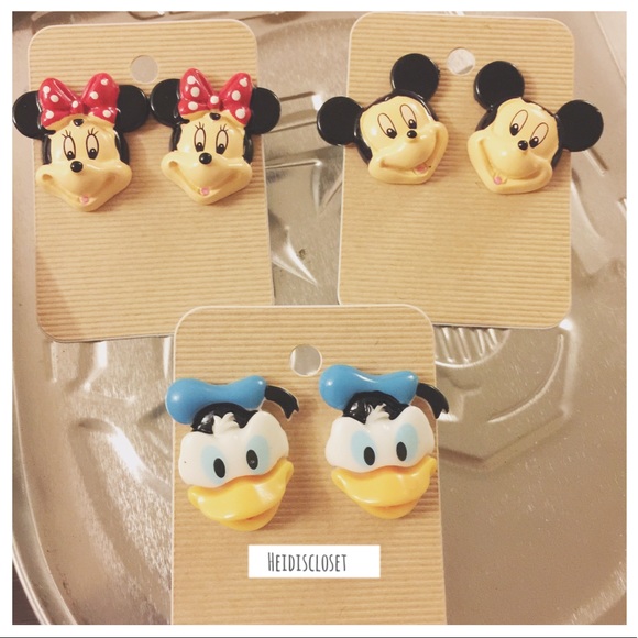 Disney Jewelry - Disney Earrings. New!!!